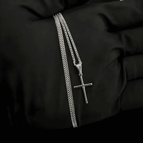 Colar com Crucifixo Premium
